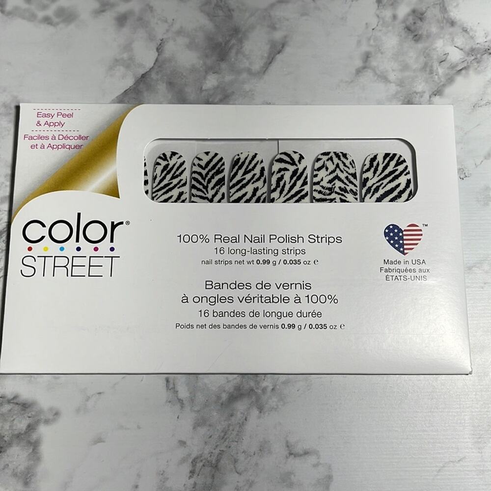 Color Street A Roar-ing Time Overlay Nail Strips NWT